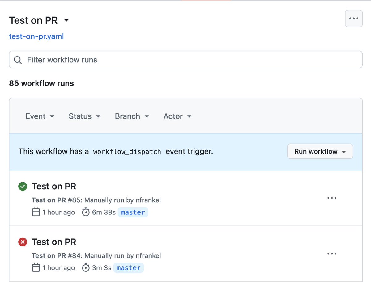 nicolas_frankel's tweet image. Engineering manager: I want #integrationtests to run on the app deployed on #Cloud infra for each #GitHub PR ✅
Me, thinking it's a no-brainer: sure thing! 🤦♂️
Me, after 85 runs: I have content for my next blog post/talk 😅