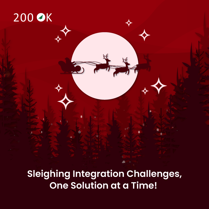 200OKai's tweet image. 🎄 200 OK: Making Your Holidays Smoother 🎄

From solving issues faster than Rudolph leads the sleigh 🦌 to ensuring your systems are as festive as your Christmas tree, we’ve got you covered.

Know more-www.200ok.ai

#200OK #Integration #SalesforceIntegration #HolidaySeason