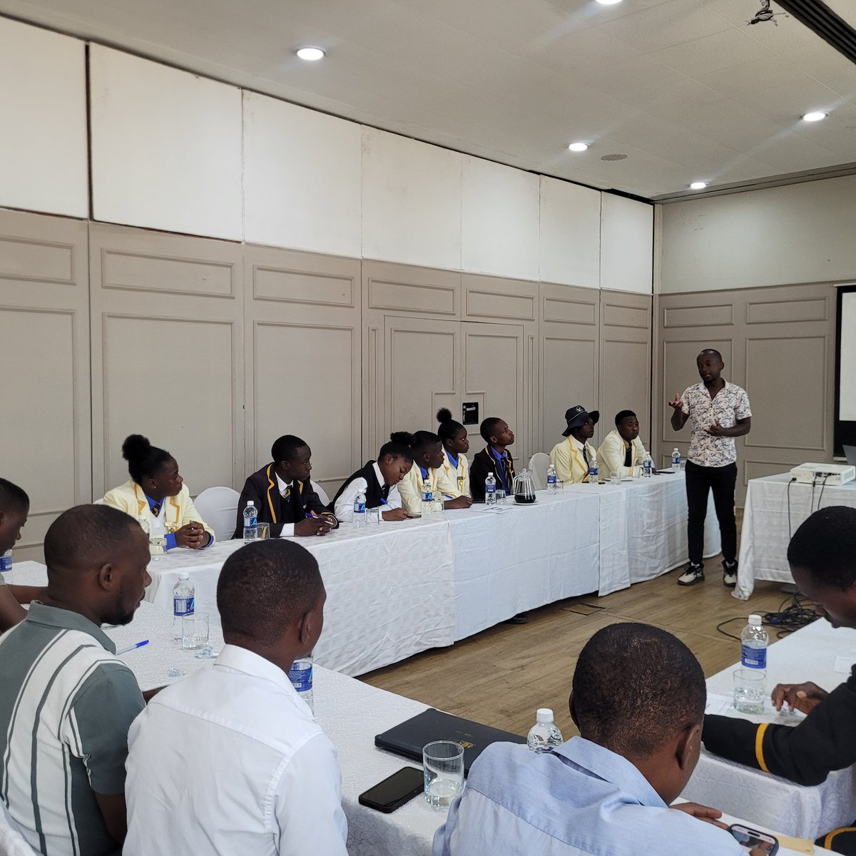 Zim CSO Alliance (@zcsosuna) on Twitter photo Happening now....
N4G dialogue with students at Cresta Jameson Hotel Harare...
<a href="/FNCZimbabwe/">FNC Zimbabwe</a>
<a href="/gsitrust/">Green for Sustainability Initiative Trust</a>
<a href="/SUN_Movement/">Scaling Up Nutrition (SUN) Movement</a>
<a href="/SUNCSN/">SUN Civil Society</a>
<a href="/UNICEFZIMBABWE/">UNICEF ZIMBABWE</a>
<a href="/WorldVisionZim/">World Vision Zimbabwe</a>
<a href="/MoHCCZim/">Ministry of HealthZW</a> Happening now....
N4G dialogue with students at Cresta Jameson Hotel Harare...
<a href="/FNCZimbabwe/">FNC Zimbabwe</a>
<a href="/gsitrust/">Green for Sustainability Initiative Trust</a>
<a href="/SUN_Movement/">Scaling Up Nutrition (SUN) Movement</a>
<a href="/SUNCSN/">SUN Civil Society</a>
<a href="/UNICEFZIMBABWE/">UNICEF ZIMBABWE</a>
<a href="/WorldVisionZim/">World Vision Zimbabwe</a>
<a href="/MoHCCZim/">Ministry of HealthZW</a>