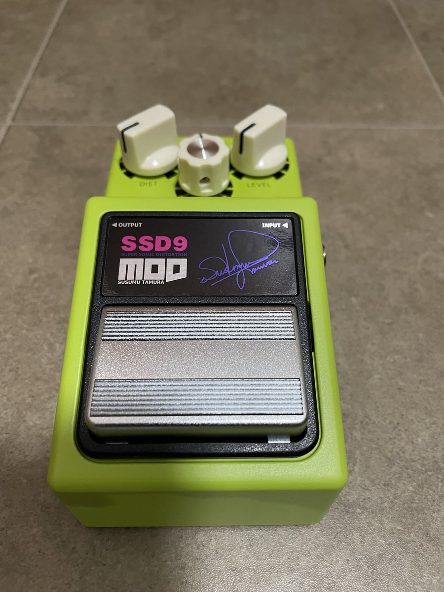 SSD9をご購入頂き誠に有難うございます‼︎ 末永くご愛用頂ければ幸いです。