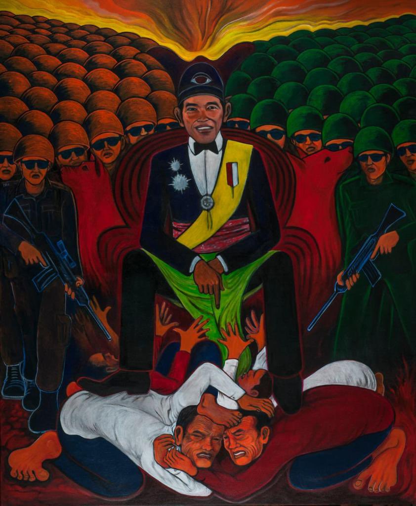 Kenapa lukisan ini diberèdèl? Apa ada yg tersinggung?