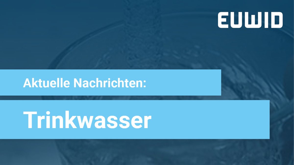 euwid's tweet image. 💧 Aktuelle Entwicklungen in der Wasser und Abwasserbranche 💧 
Aktuelle politische Debatten, relevante Gerichtsentscheidungen, Lösungsansätze der Wasserwirtschaft. 
ow.ly/T03950TQK2i 
#Wasser #Abwasser #EUWID #Wirtschaft #B2B #Trinkwasser #Politik