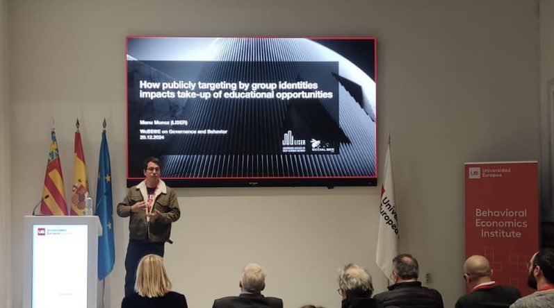 Manu Munoz-Herrera (@manumunozherrer) on Twitter photo It has been fantastic to present and attend the WoBE@E on Governance in Behavior in Valencia. Thanks to the organizers, @EnriqueFatas, <a href="/JordiBrandts/">Jordi Brandts</a>, Shaun Hagreaves-Heap and Lina Restrepo. It has been fantastic to present and attend the WoBE@E on Governance in Behavior in Valencia. Thanks to the organizers, @EnriqueFatas, <a href="/JordiBrandts/">Jordi Brandts</a>, Shaun Hagreaves-Heap and Lina Restrepo.