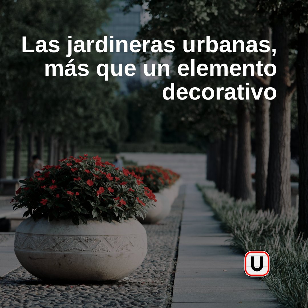 urbasenal's tweet image. En #Urbaseñal, ofrecemos jardineras urbanas 💐 que, además de embellecer las ciudades, ofrecen múltiples beneficios:

🔹 Mejoran la calidad de vida
🔹 Beneficios medioambientales
🔹 Reducción del ruido y gestión del agua
🔹Protección y seguridad
#MobiliarioUrbano #Jardineraurbana