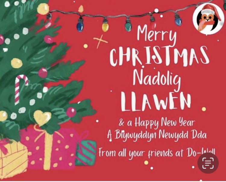 If you celebrate Christmas or not, I hope the coming holidays bring you peace and some time to rest.

I’m feeling very grateful for all the work we’ve been able to do this year &amp; the fabulous people we have worked with. 

Diolch / thank you for trusting me &amp; the <a href="/DoWell_uk/">Do-Well</a> team