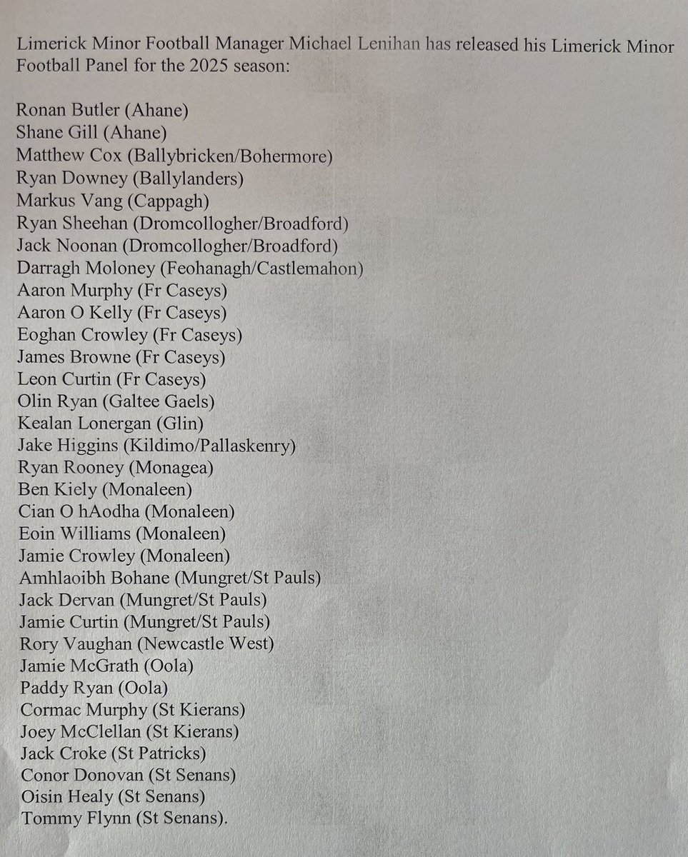 Limerick GAA tweet media