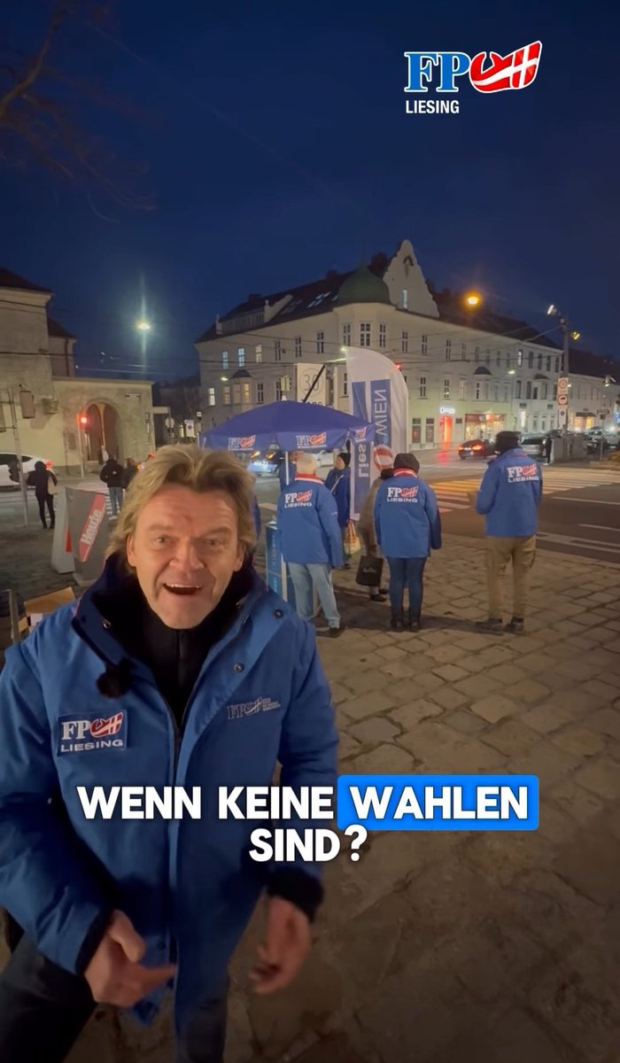 Die <a href="/FPOEWienLiesing/">FPÖ Wien Liesing</a> wirft anderen Parteien vor, nach der Wahl nicht sichtbar zu sein.

Genau an dem Ort, wo am Vortag die ÖVP Liesing einen Charity Punsch mit rd. 150 Personen organisiert hat 🤡