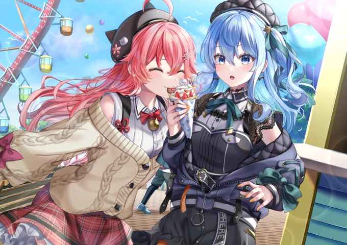 不知火フレア様いつもスプラトゥーンの配信を中心に楽しく拝見しております! イラストレーターの楽音と申します。 タレントさんの可愛さを引き出すようなシチュエーションイラストが得意で、 最短2週間で納品可能でございます! 何かご協力できることがあればお声がけいただけますと幸いです