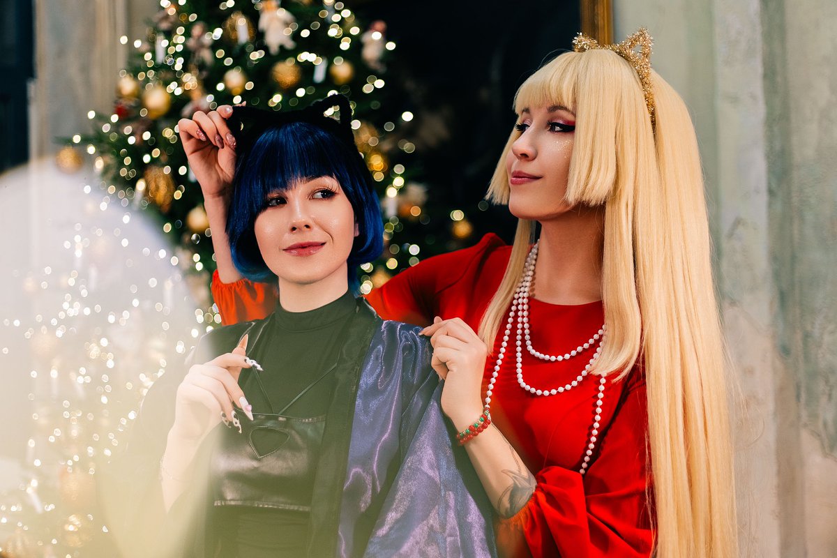 🎄🥂

We are waiting for the holidays!

💜Reina <a href="/teritayaki/">Teritayaki</a> 

#TEKKEN #tekken8 #lili #reina