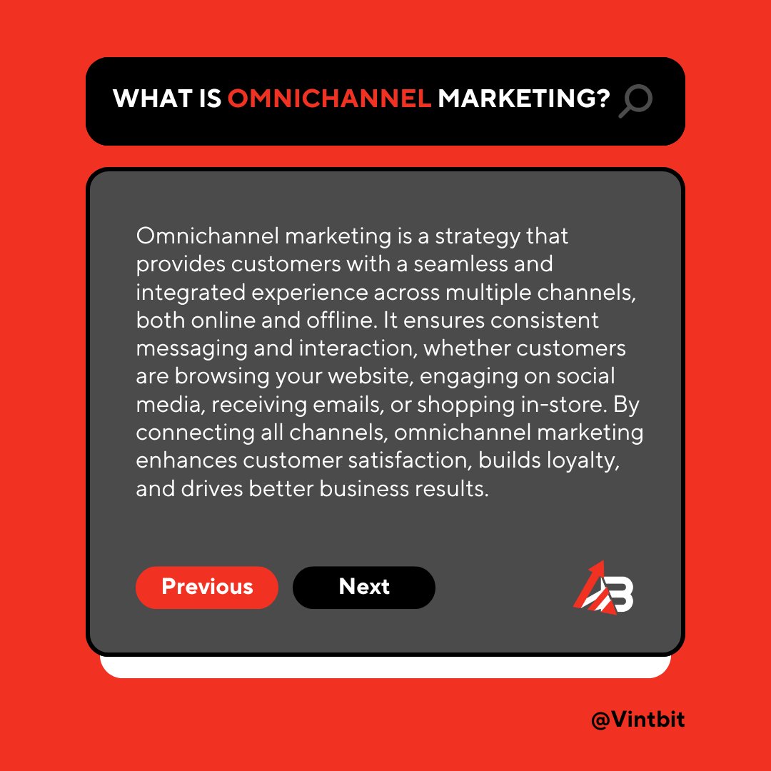 vintbit's tweet photo. 🚀 Boost Your Brand with Omnichannel Marketing! 🌐

Seamlessly connect with your audience across multiple platforms—whether it’s social media, email, your website, or in-store experiences. Deliver a consistent message and create a journey your customers will love. 💡✨ https://t.co/vBgqx6NmAJ