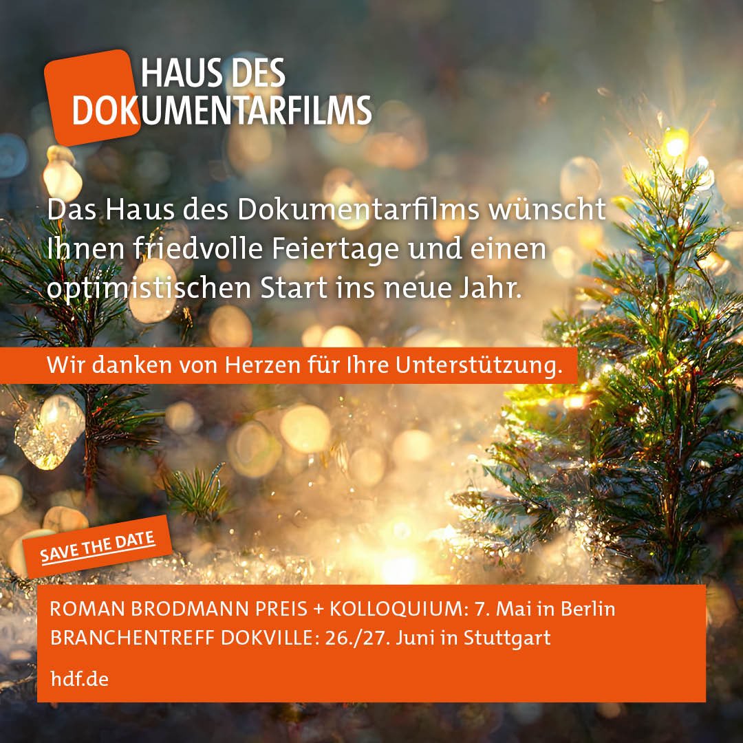 Wir sehen uns im neuen Jahr. Bleiben Sie gesund!

Um mehr über unsere Aktivitäten zu erfahren, abonnieren Sie bitte unseren Newsletter:
hdf.de/#newsletter