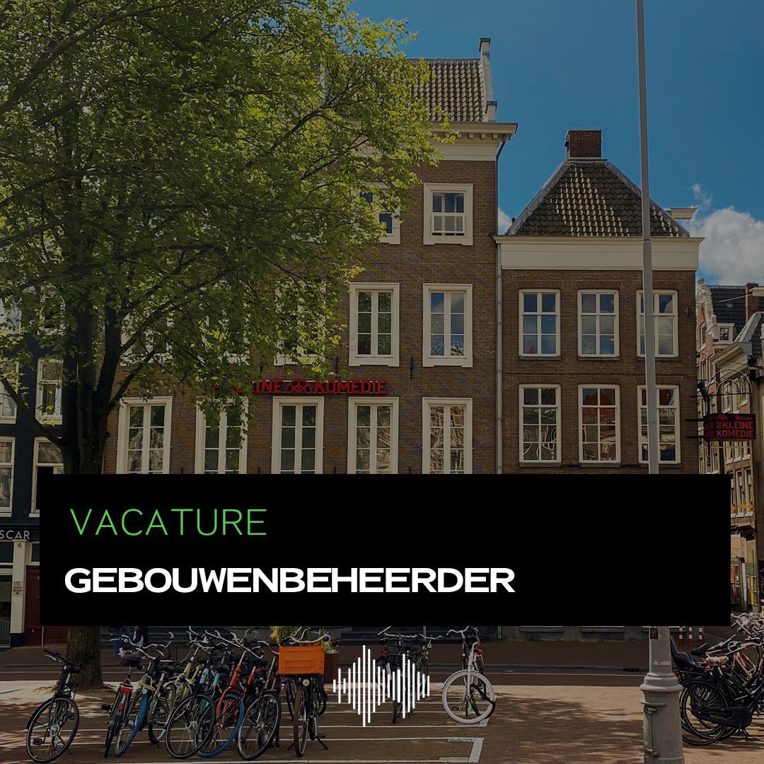 cultuurbaan (@cultuurbaan) on Twitter photo De Kleine Komedie in Amsterdam is op zoek naar een Gebouwbeheerder voor 16-20 uur.
Solliciteren is mogelijk t/m 27-12.
cultuurbaan.nl/gebouwbeheerde…
<a href="/dekleinekomedie/">De Kleine Komedie</a> De Kleine Komedie in Amsterdam is op zoek naar een Gebouwbeheerder voor 16-20 uur.
Solliciteren is mogelijk t/m 27-12.
cultuurbaan.nl/gebouwbeheerde…
<a href="/dekleinekomedie/">De Kleine Komedie</a>