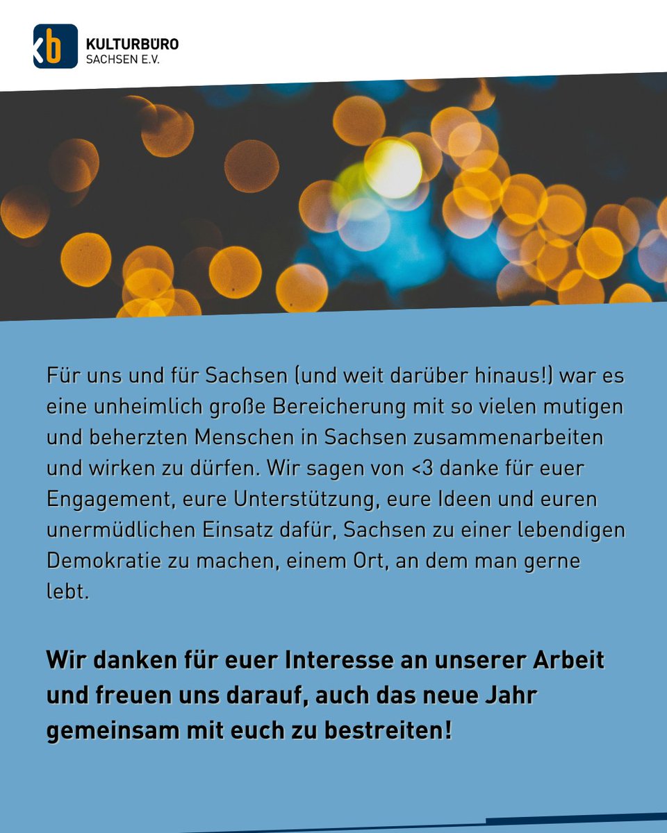✨Ein ereignisreiches Jahr mit Höhen und Tiefen in
#Sachsen neigt sich dem Ende.  

🎊Zeit Danke zu sagen!👇