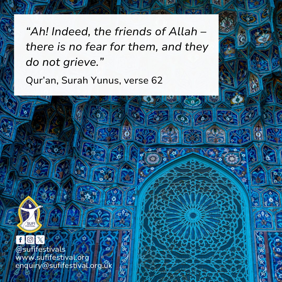 SufiFestivals's tweet photo. May Allah bless all the Friends and sanctify their secrets, ameen!
Jummah Mubarak! We pray your day is blessed 🌹
#quranverse #awliyah #friendsofgod #saints #sirr #sufifestivals https://t.co/ZmqSIOBIvt