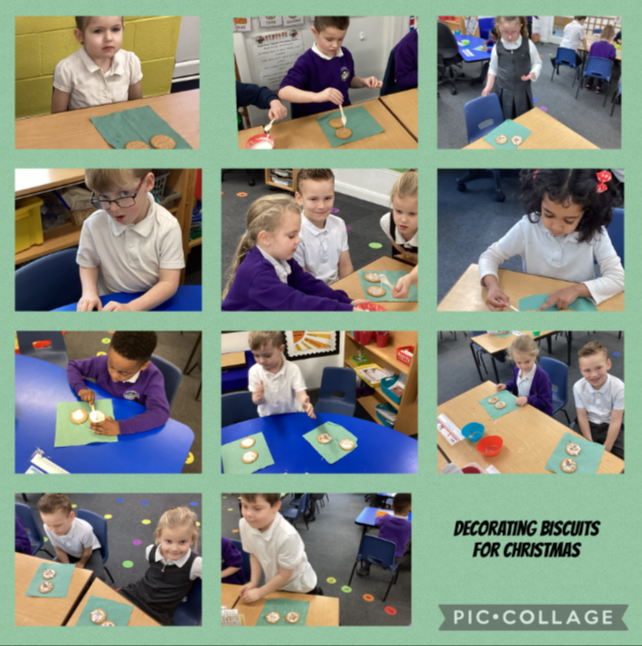 SkegInfantAcad's tweet photo. Seahorse Class have enjoyed decorating biscuits for Christmas today. https://t.co/JWZ7Xh09N1