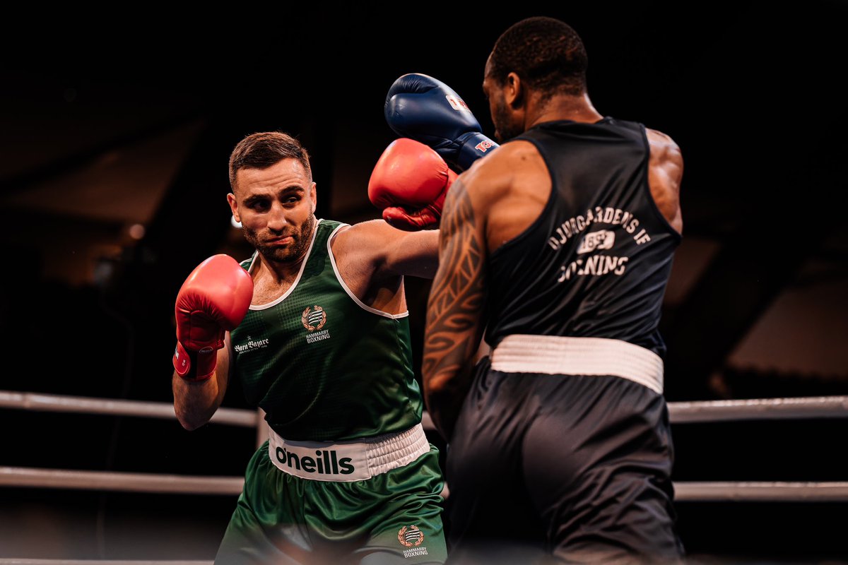 Hammarby Boxnings hittills mesta svenska mästare, med fyra seniora SM-guld: Liridon ”Neverfall” Nuha 🥇🥇🥇🥇