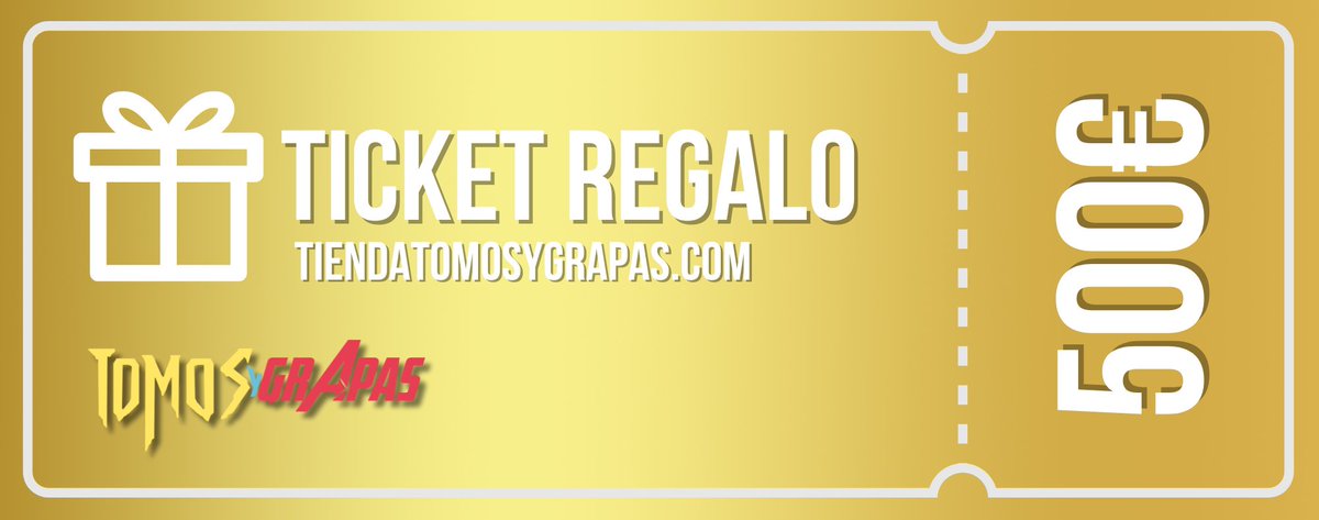 TomosyGrapas's tweet photo. La de FRIKI WONKA os la sabéis? 🍫

El loco de los cómics y el sombrero se vuelve a pasar por nuestra LIBRERÍA 📚 para darle un TICKET DORADO de nada menos que 500 EURAZOS 💰 a algún afortunado

Para participar, basta con que hagáis cualquier compra en nuestra tienda física de Alcalá 211 📍 o pedidos online a través de nuestra web 📦

Darle mucha caña! 👇
https://t.co/Tq6VKnUd2G