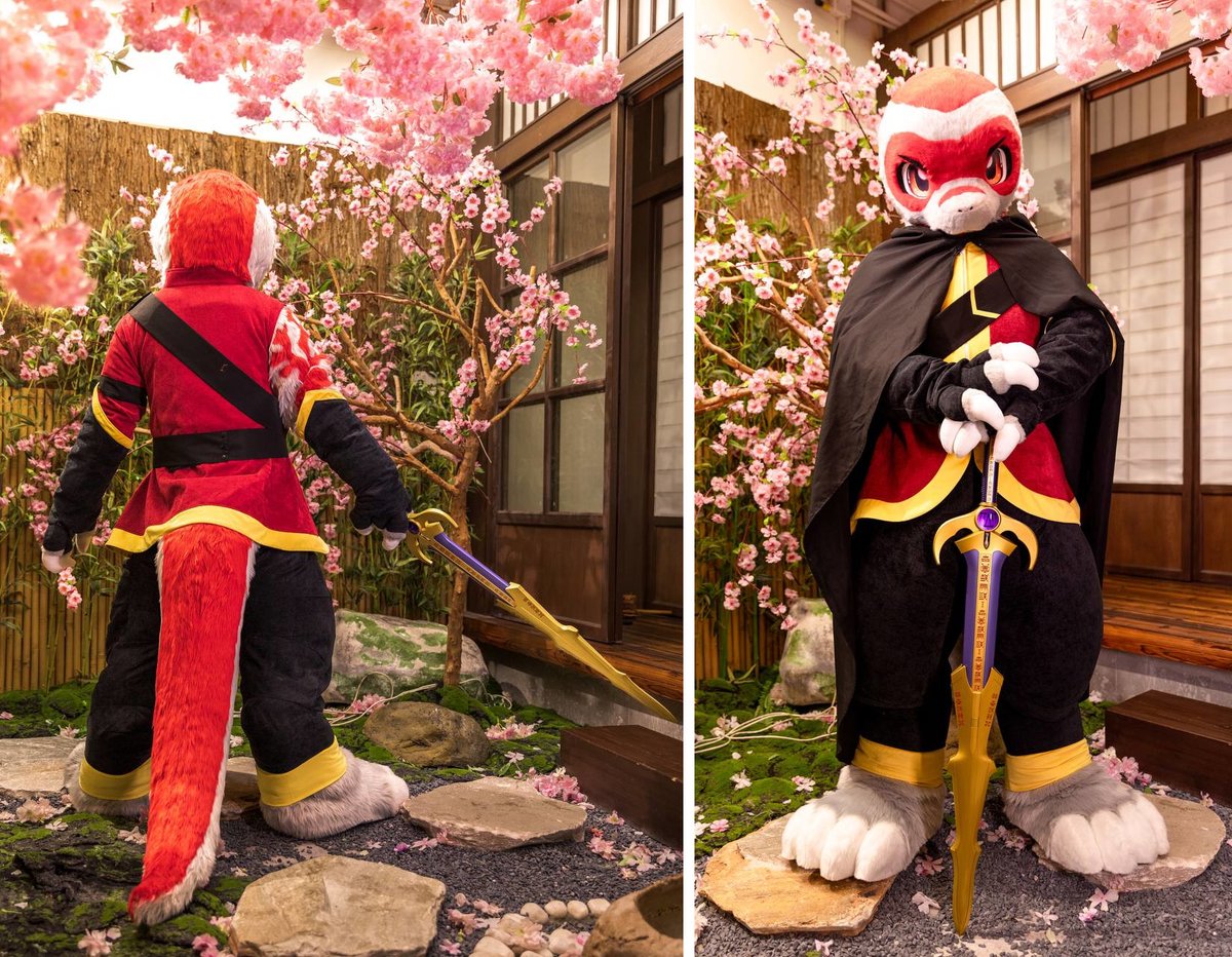 Aziel_Lizord's tweet image. "As a knight I swore an oath to the people- but don't underestimate me, or else."
📸: @furmony
Thank you Furmony, for bringing my character to life!
#FursuitFriday #fursuit #furmony #lizard
