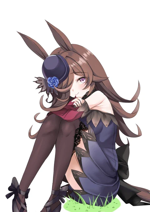 体育座りライス#ウマ娘 