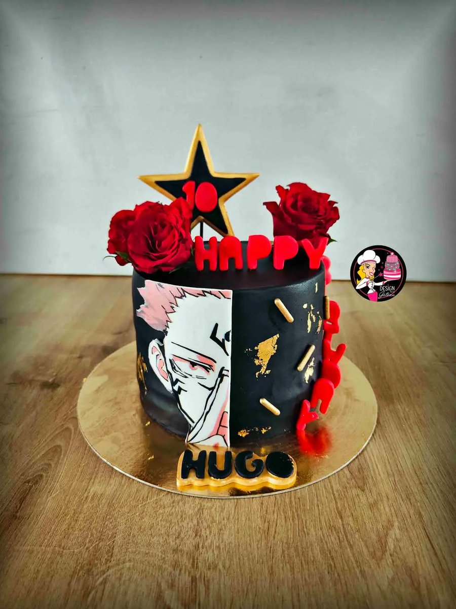 CakeDesignSB's tweet photo. layer cake sur le thème de l'animé Jujutsu Kaiser

#designmoiungateau #jujutsukaisen #gateauatheme #gateauanniversaire #anniversaire #cupcakes #gateauunique #gateausurmesure #weddingcake #birthdaycake #numbercake #bentocake #faitmaison #layercake #nakedcake #gateaupersonnalise https://t.co/R80LE3QbIN