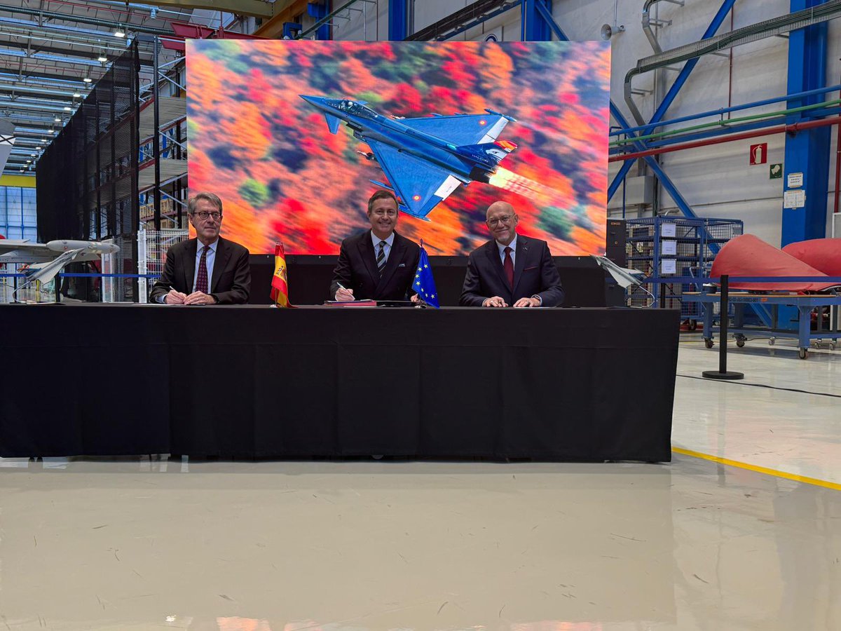 BREAKING: The Spanish Air Force is adding 25 more Eurofighter jets to its fleet as part of the Halcon II order. This move solidifies Spain’s position in Europe’s largest defence programme and highlights the growing demand for Eurofighter’s cutting-edge capabilities.
 
With