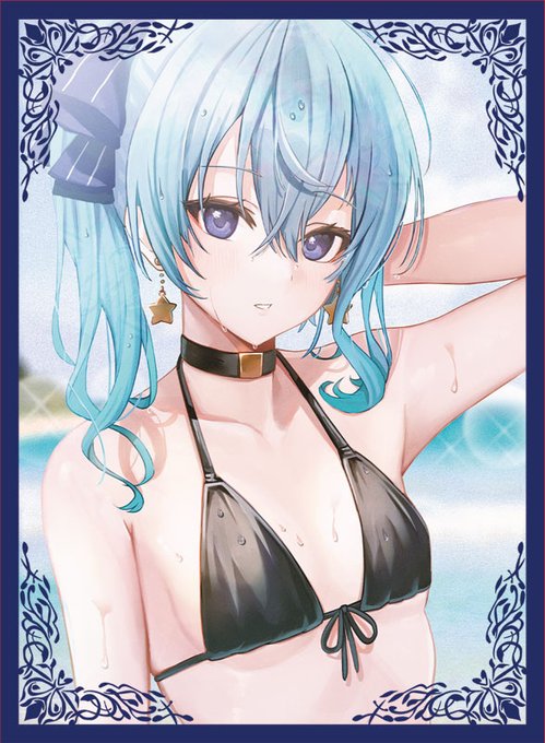 『C105/冬コミ/オンライン頒布/新作第12弾』
「水着すいせい」スリーブとプレイマットです。
イラストは、さなだケイスイ様(@Keisuisanada7)になります。 