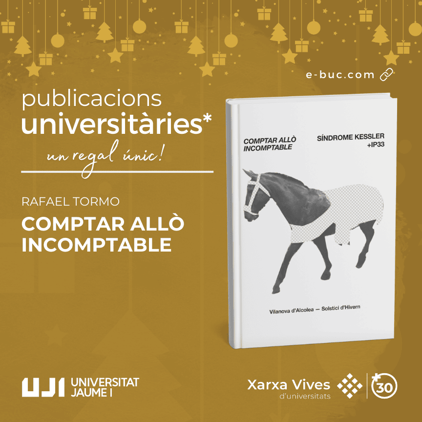 xarxavives's tweet photo. 📗 ​"Comptar allò incomptable", una obra editada per Rafael Tormo per conéixer la festa popular

🎄 📚 Aquestes festes, gaudim de les publicacions de l'@UJIuniversitat

✨ Un llibre, un regal únic! 💜

🔗 https://t.co/QghITgHV1Q https://t.co/EKeVlBqLCU