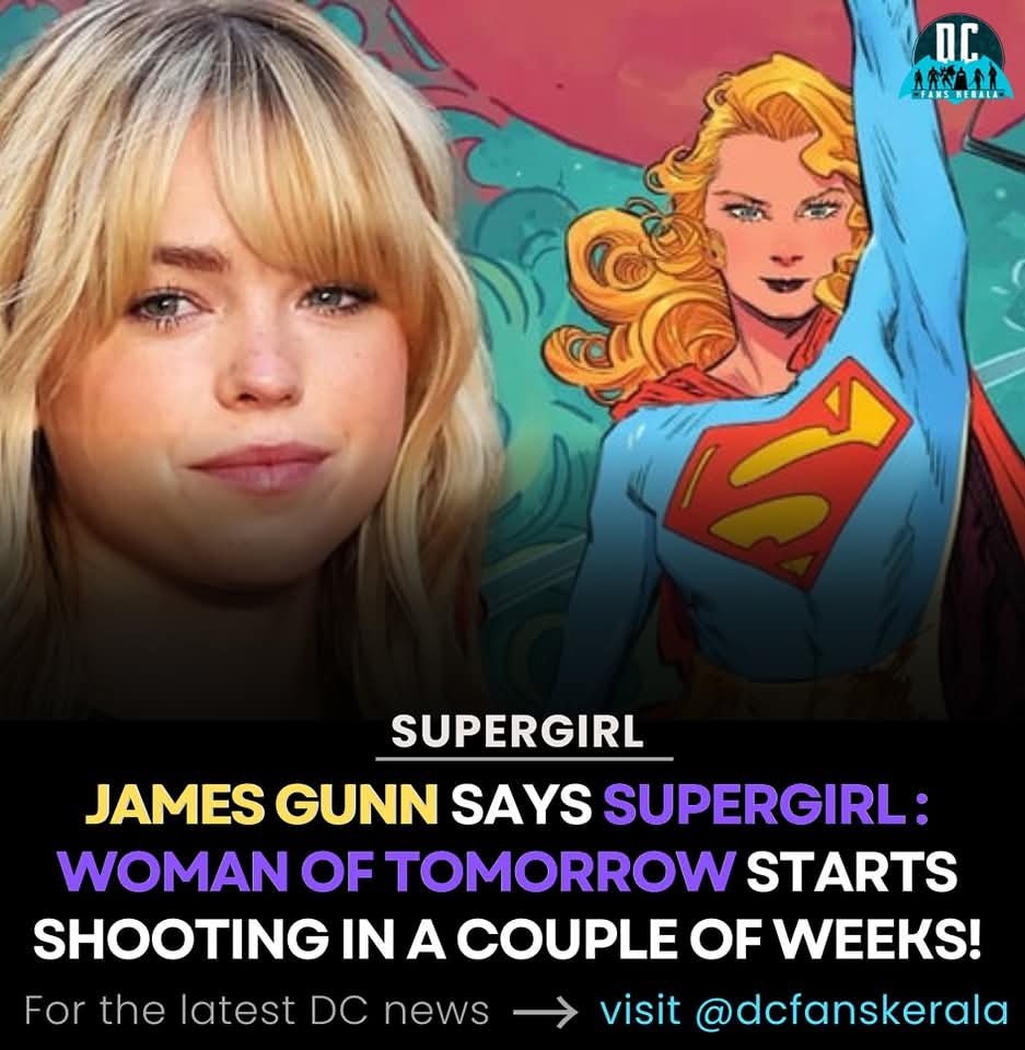 DcKerala's tweet photo. Supergirl Woman of Tomorrow starts filming in January. https://t.co/cHajJlXCfD