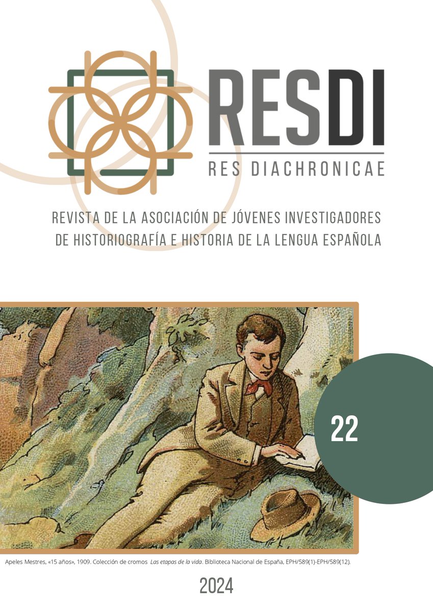 📢 Se acaba de publicar el volumen 22º de la revista de la asociación, «Res Diachronicae». Cuenta con un total de seis artículos científicos revisados por pares ciegos, cinco reseñas y cinco semblanzas. 
🔗Echadle un vistazo: resdi.net/ultimo-numero/