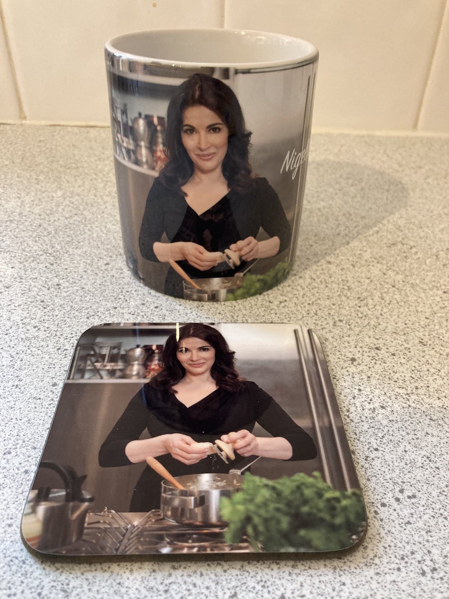 richardbheath's tweet photo. My secret Santa present arrived in the post. I love it although it doesn’t say if it is meecrowavey-safe. #nigella #Christmas https://t.co/sCObIK6y7i