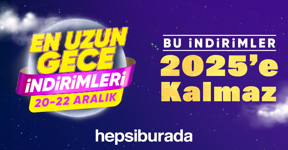 bsrergl2's tweet photo. 🌠 Hepsiburada'da En Uz🌙n Gece İndirimleri Başladı! https://t.co/Wx6RHJUpWW