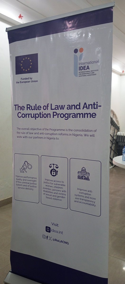 ZeebabsZb's tweet photo. Today @AdamawaGov celebrate #International Anti-Corruption Day 2024 @EUinNigeria funded @RoLACNG implemented by @Int_IDEA host #High-Level session on #Uniting with youth Against Corruption: Shaping Tomorrow held @AUNHOTEL1 @AdsacS. https://t.co/LKhJBF2ur4