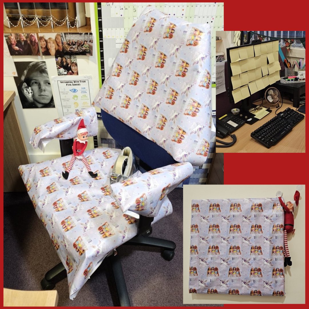 If you have been around reception over the last couple of weeks, you might have seen our cheeky little office elf getting up to all sorts of mischief!   🎄