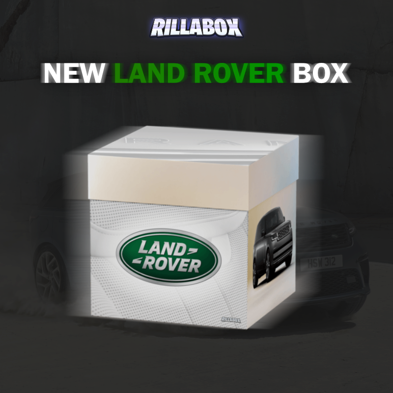 RillaBox's tweet photo. NEW BOX - LAND ROVER!👀

Another one added to our growing car box collection, and this time it's a highly requested one, Land Rover🎉

Reply below YES or NO if you would spend $650 on this box to win FREE credit👇