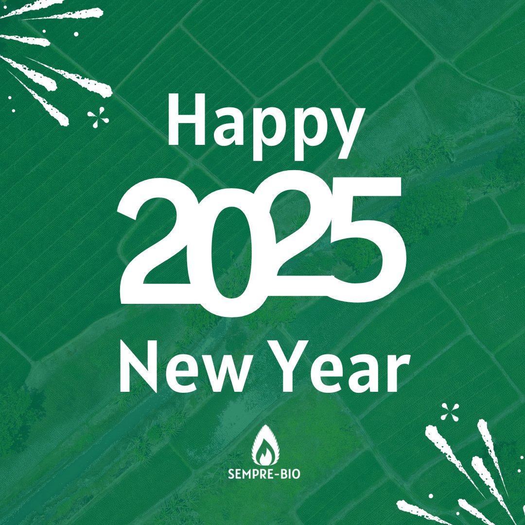 Happy New Year from SEMPRE-BIO! As we step into 2025, we embrace the opportunity to continue building solutions that matter. It’s the #collective effort of many that keeps us moving forward, and we’re grateful to be part of that work. Here’s to a bright, #purposeful year ahead!🎆
