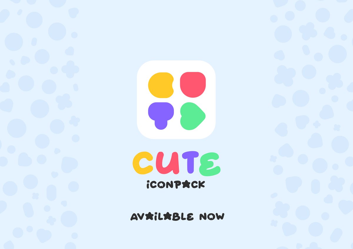 JustNewDesigns (@justnewdesigns) on Twitter photo CUTE Iconpack is Now Available. featuring adorable style icons set with colorful vibe.
It's Currently On Sale with Huge Introductory Discount. Don't Miss the Deal.
๐โค๏ธ๐๐ CUTE Iconpack ๐โค๏ธ๐๐
play.google.com/store/apps/detโฆ
For iOS - COMING SOON
Giveaway ๐
Giving away 20 Promo CUTE Iconpack is Now Available. featuring adorable style icons set with colorful vibe.
It's Currently On Sale with Huge Introductory Discount. Don't Miss the Deal.
๐โค๏ธ๐๐ CUTE Iconpack ๐โค๏ธ๐๐
play.google.com/store/apps/detโฆ
For iOS - COMING SOON
Giveaway ๐
Giving away 20 Promo