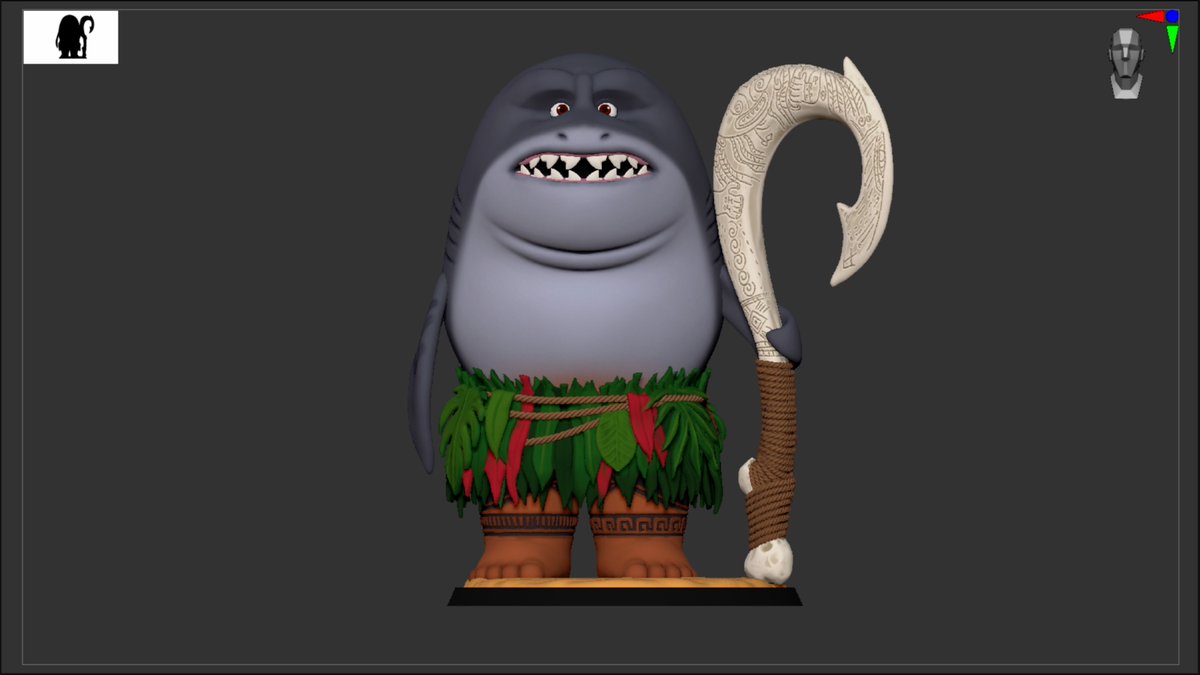 mulostudio1's tweet photo. 3D Printed Maui(Shark Form) - Disney Moana 2
STL Files is available on our CGTrader &amp; Cults3d page.
https://t.co/vKRY7BtX9q
#maui #shark #moana #moana2 #disney #disneymovie  #movie #chibifigues #moviecharacter #moviefigure #customfigure #3dfigure #mulostudio #stl #3dprint https://t.co/p1e3OPRSMM