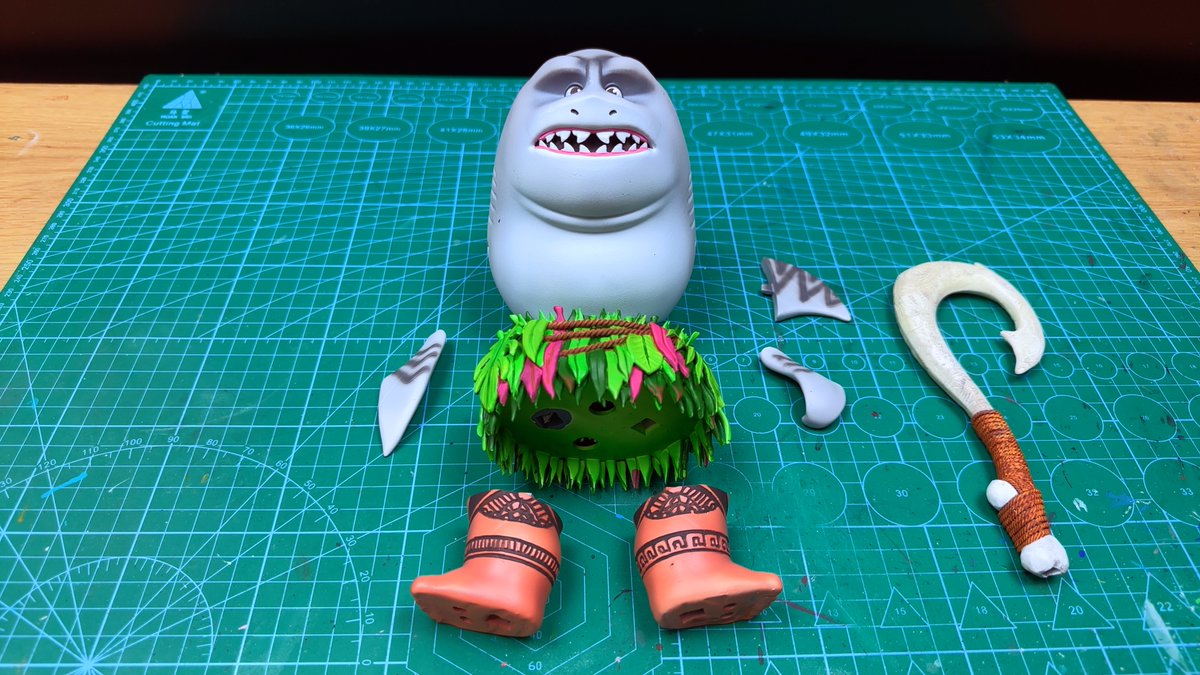 mulostudio1's tweet photo. 3D Printed Maui(Shark Form) - Disney Moana 2
STL Files is available on our CGTrader &amp; Cults3d page.
https://t.co/vKRY7BtX9q
#maui #shark #moana #moana2 #disney #disneymovie  #movie #chibifigues #moviecharacter #moviefigure #customfigure #3dfigure #mulostudio #stl #3dprint https://t.co/p1e3OPRSMM