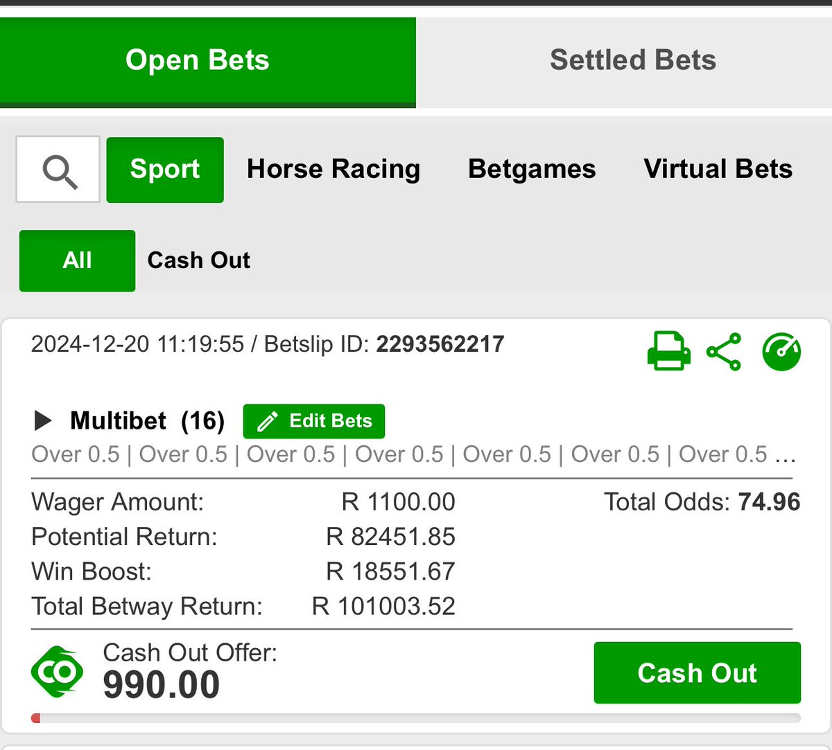 venda_guy2's tweet photo. Nice and easy!💥💥💥

R100k Betway boom 🤫🤫🤫💰💰💰

Code: X88B4FB69

Retweet for others! 🔌🔌🔌 https://t.co/gJ4DEwXoS7