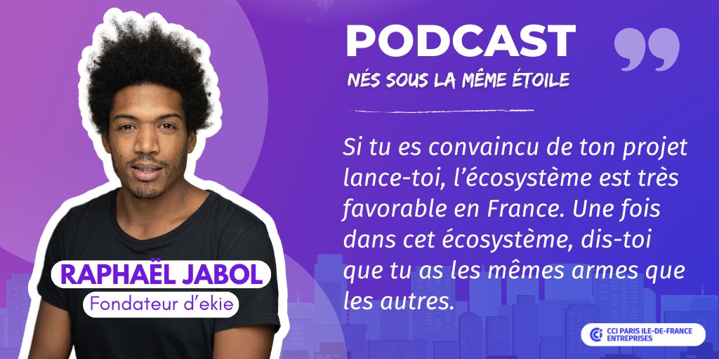 CCI_entreprises's tweet photo. 🎧 Écoutez le podcast de Raphaël Jabol - @R_et_J, fondateur d’@ekieapp, qui offre un service de Legal Care pour rendre le droit accessible à tous. Plongez-vous dans son parcours ponctué de rencontre avec de bonnes fées : https://t.co/te2DpIHgro 💫  #NesSousLaMemeEtoile https://t.co/02l2JxL3RF