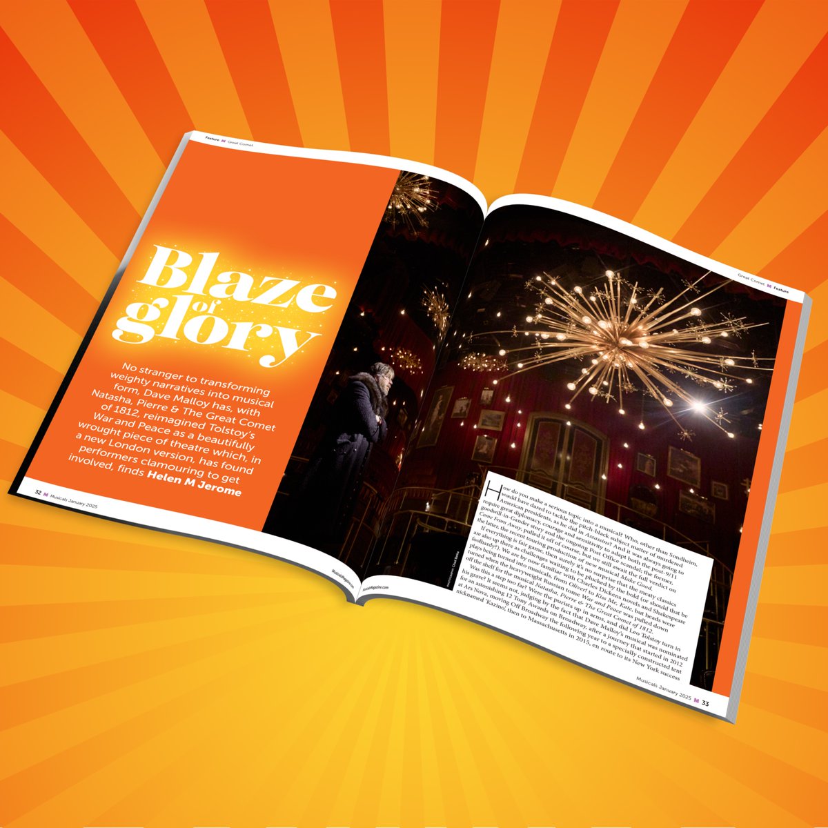 Musicals magazine tweet media