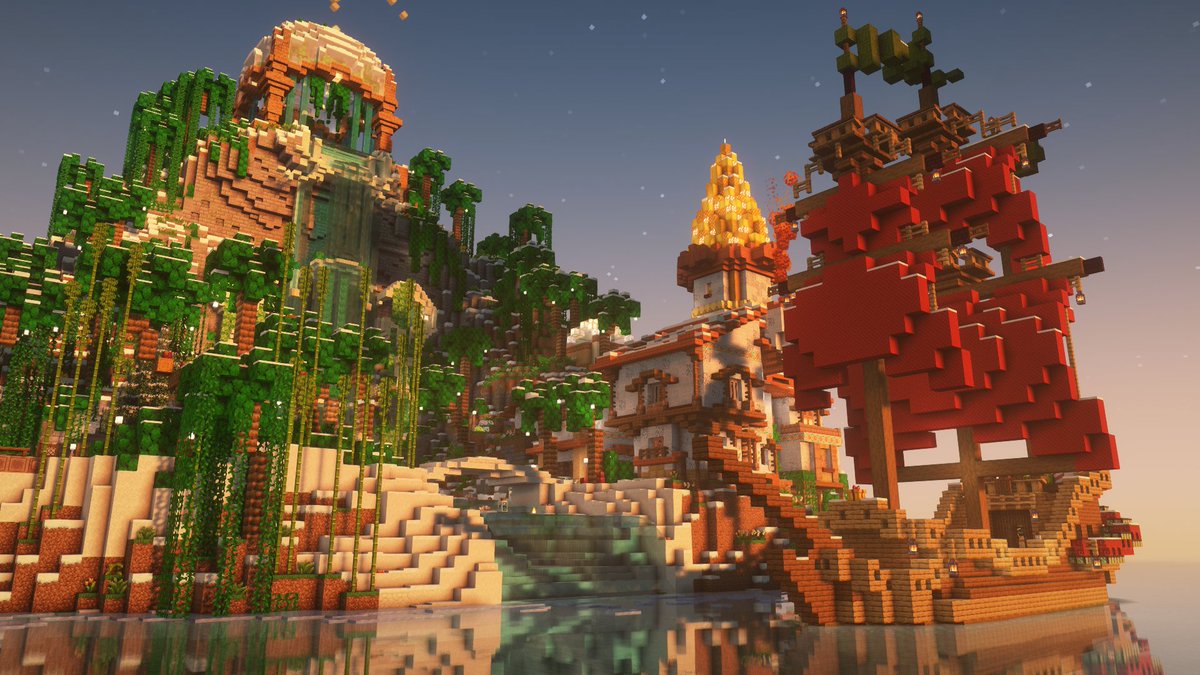 ⛵️ A new boat has arrived! 

For this next month, experience the Holidays in your favorite POV inside of Provenance, in the new location brought to the players! 

#provenancemc