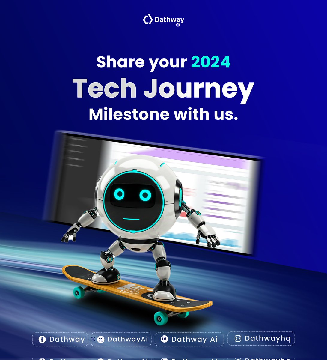 DathwayAi's tweet image. How has the journey been?

What were your wins and challenges?

Share them with us.

#techjourney #tech #techachievement #techchallenges #dathway