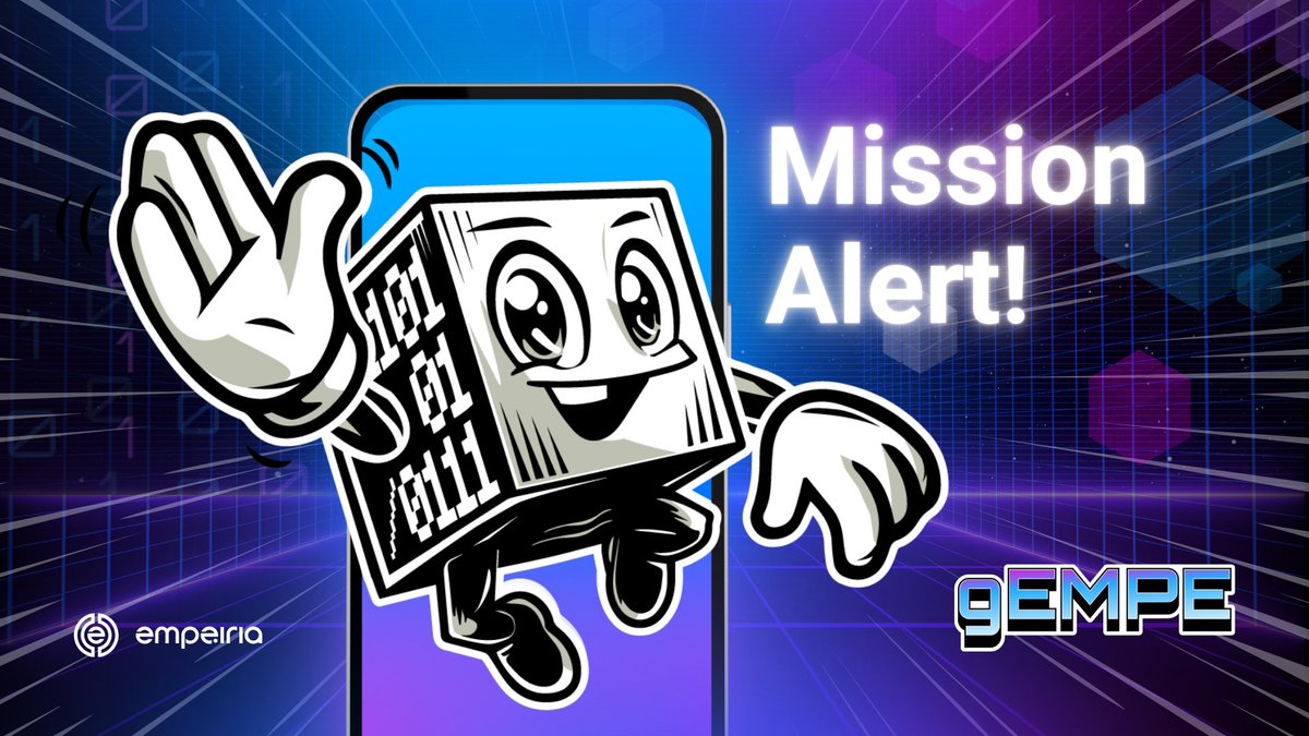 gEMPE_App's tweet photo. 🔥 Have you checked the gEMPE app today?!

New missions are live—this is your chance to boost your earnings before the epic Empe Airdrop! 🎉

Don’t miss out—complete the challenges, level up, and stack those rewards NOW! 🚀💥 https://t.co/ox24BA1K8T
