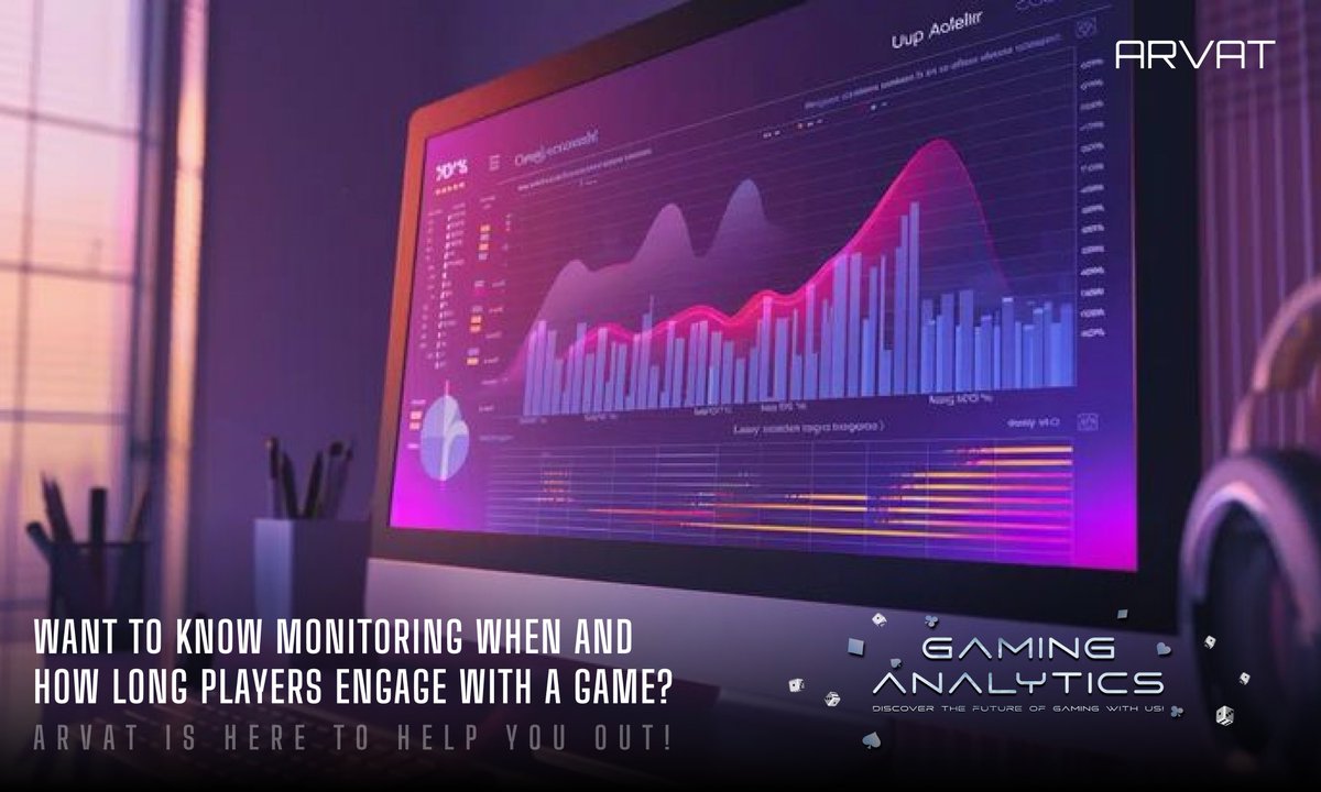 TechArvat's tweet image. Monitor player engagement like never before with ArvatTech! Gain real-time insights to enhance experiences, boost retention, and optimize gameplay. #PlayerEngagement #GamingAnalytics #DataDriven #ArvatTech