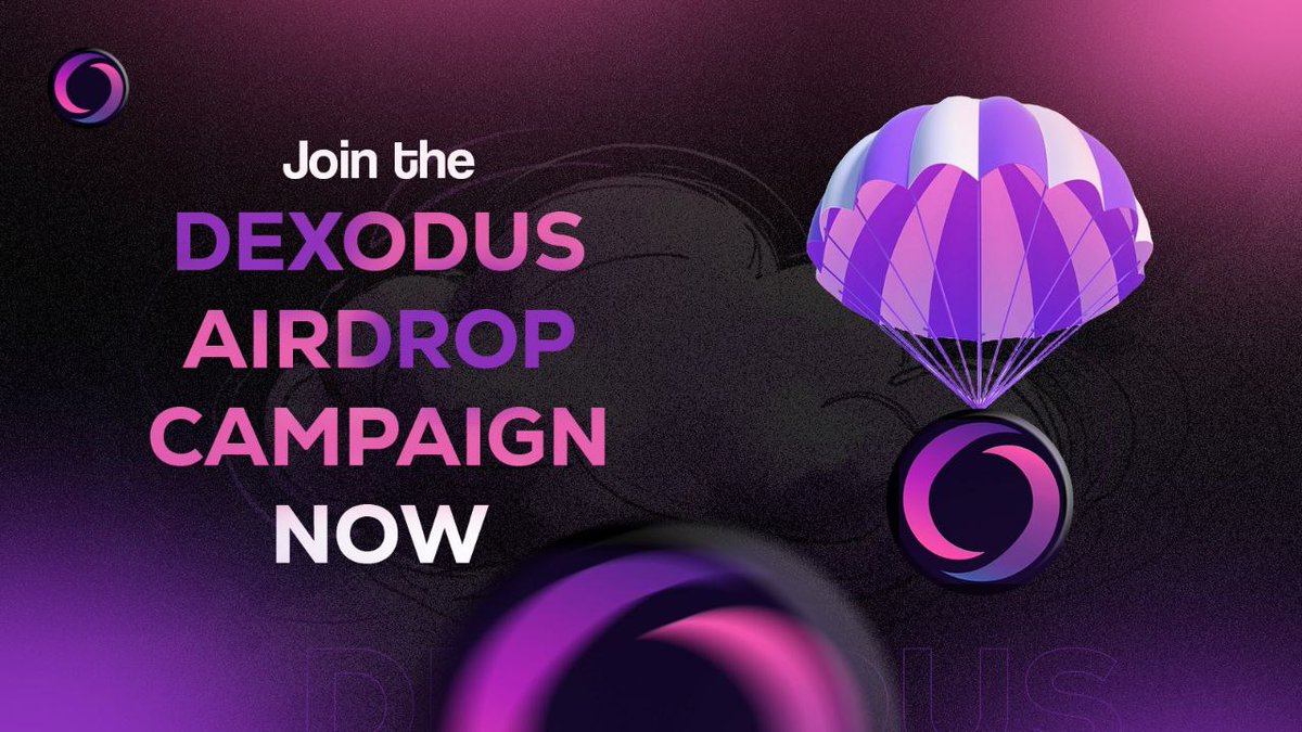 🔥 Introducing the Dexodus Airdrop Campaign &amp; Double Referral Program! 🚀

Get ready for Mainnet Launch with our new custom Point System:
🎯 Earn points through daily activities, weekly quests, social tasks, and—most importantly—on-chain activity.

And now... the Double Referral