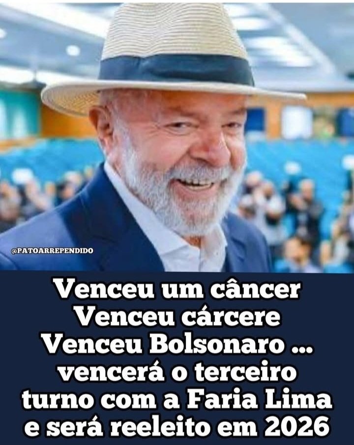 NÃO VAI TER GOLPE 
FAZ  O  L.
O PT vai vencer a extrema direita em 2026.