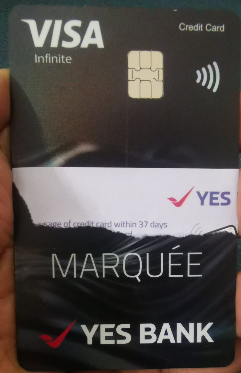 💳People are getting ICICI timesblack card : Iam satisfied with Yes bank Marquee credit card ⤵️

✅ I thought it will be a metal credit card, but turned out to be plastic card.. Thankfully it's LTF (peace of mind) ✌️
x.com/nebula_world/s…