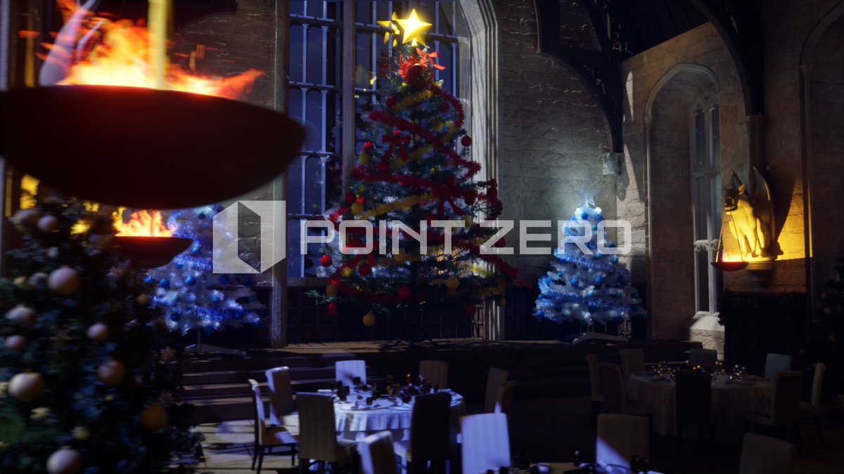 PointZero_3D's tweet photo. (영상 업로드 오류로 영상공개는 12/21 오후 12시에 업로드됩니다.)
(Map reveal demo vid will be uploaded in 12/21 12:00PM KST due to video upload issue.)

크리스마스 특집 마법학교 연회장 맵을 공개합니다!!!

🎄크리스마스가 코앞인 만큼 저희도 알차게 준비한 맵을 여러분들께 선물해 드립니다!!!🎄

🎄리트윗을 하신 분들에 한 해 총 5분께 마법학교 연회장(크리스마스 버젼) 유니티 패키지 파일을 공유해 드리겠습니다.🎄
유니티 패키지에는 기본 릴툰 쉐이더 세팅이 되어있으며, 다른 쉐이더를 적용해도 무방하니 편하게 사용하시면 됩니다.
정식 판매는 12/22 일요일부터 시작할 예정입니다.

다들 많관부~

*아래 사진은 언리얼 엔진 쇼케이스 컷입니다.
-----------------------
Our Chistmas Present is finally here!!!

🎄It's only 5 days away from christmas, so we'll be sharing our handmade gifts to 5 people for free🎄

🎄All you need is 'Retweet this post', and we'll be handing out to our lucky friends🎄

🎄The Unity version will be set up with liltoon, but feel free to use any kind of shaders to your liking🎄

🎄The official sales will start on 12/22 Sunday.🎄

🎄Merry Chistmas to all!!🎄

*Pics are rendered in UE5 for showcase.

#3DCG #3DGraphics #Vtuber #Vtuberkr #버튜버 #버츄얼 #3d그래픽 #Original3D #PointZero #PZWorks #PZ3D #RT_이벤트 #rt