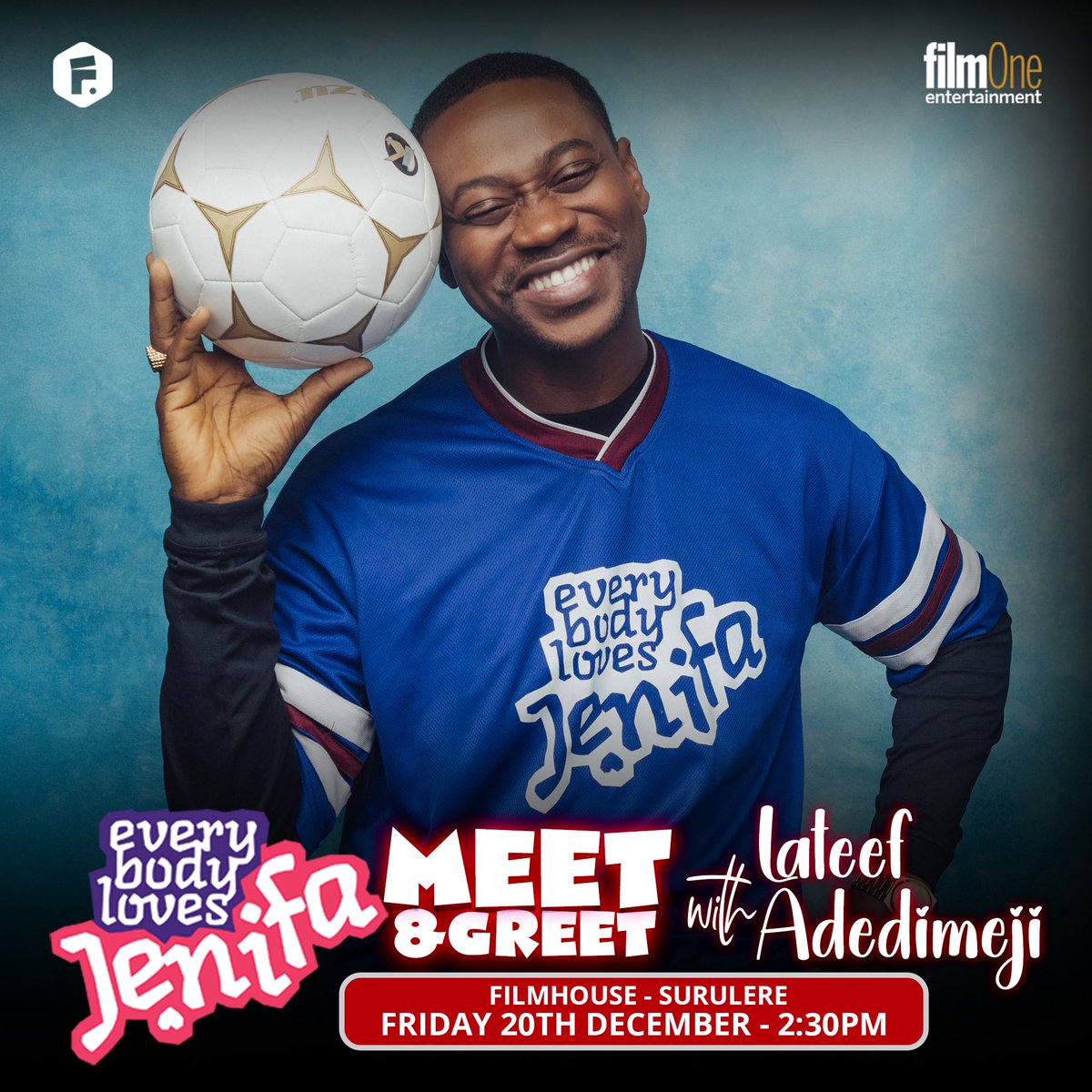 faan_tv's tweet photo. TGIF!!!
See schedules for Meet &amp; Greet with your favs at the cinemas today to watch
#EverybodyLoves Jenifa and get lots of gifts!

#EverybodylovesJenifa is showing in all cinemas Nationwide.
#ELJthemovie
#funkeakindele
#funkeakindelenetwork https://t.co/NXlwolnpKx